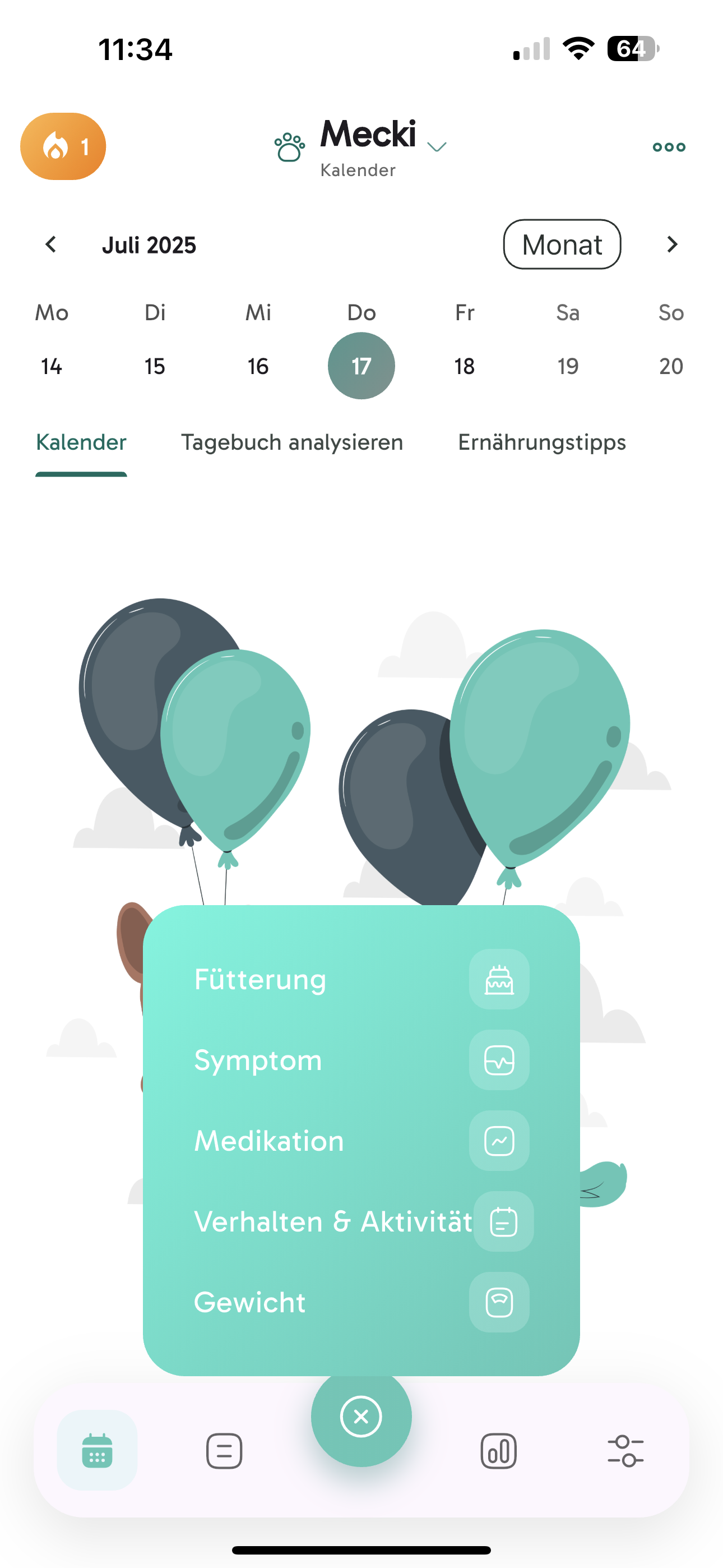 PetLog Screenshot