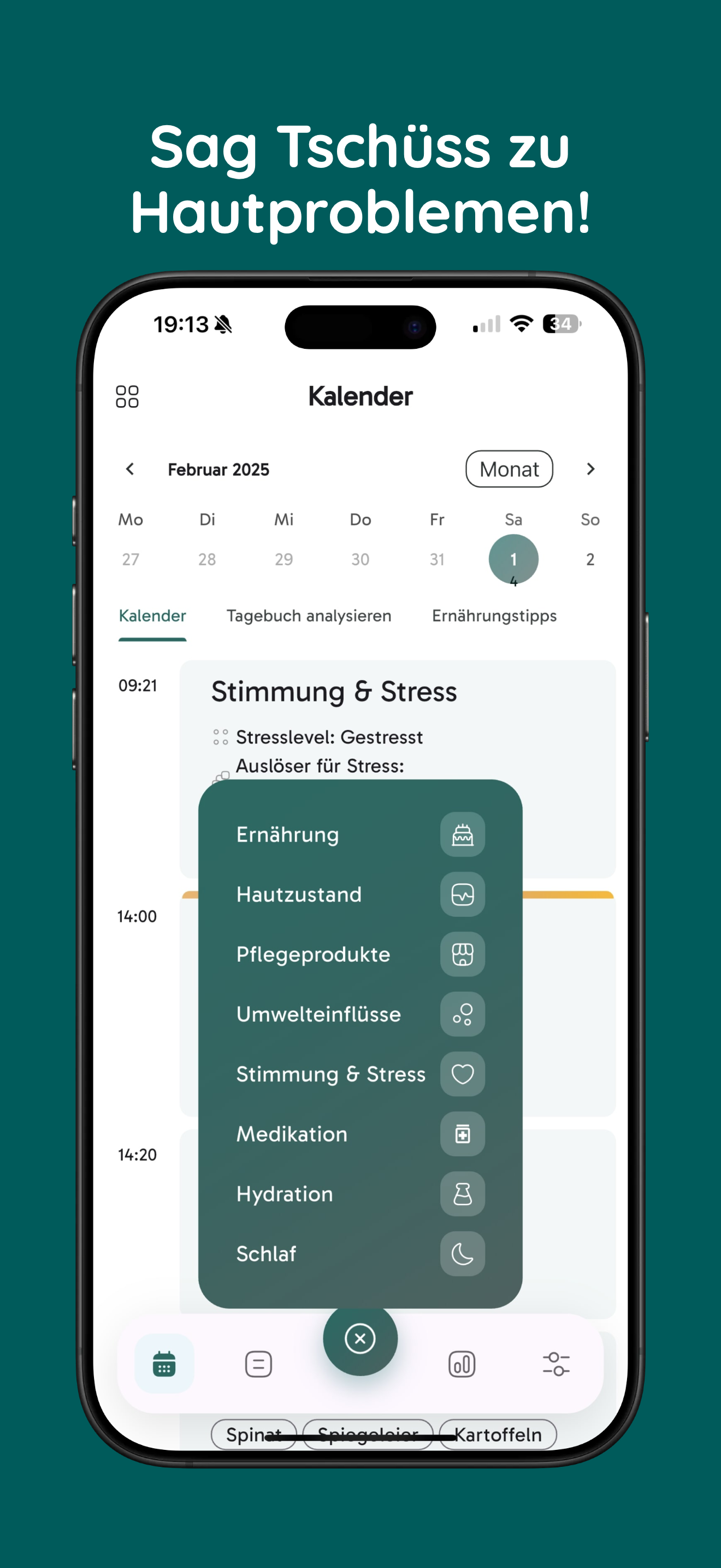SkinLog Screenshot